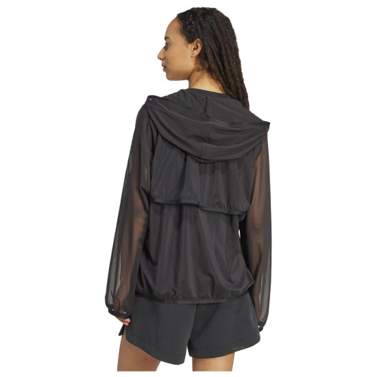 Adidas Γυναικεία ζακέτα All SZN Soft Lux Mesh Full-Zip Hoodie